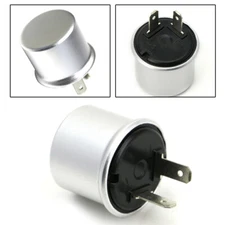 2-Prong 12V Electronic LED Flasher Relay Hyper FIX Motorcycle Turn Signal Bulbs