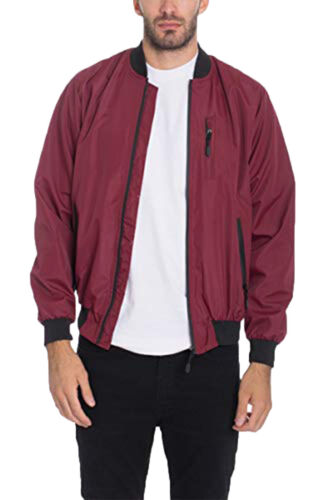 Herren Premium Multi Pocket wasserdicht gepolstert Reißverschluss Flugbomberjacke - Bild 6 von 14