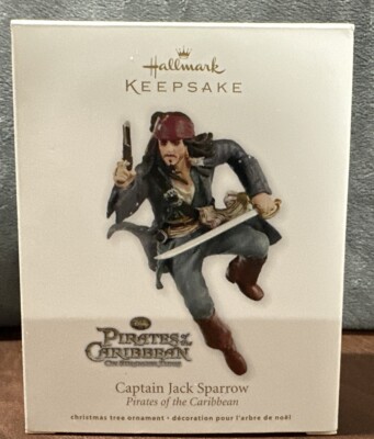Hallmark 2011 Captain Jack Sparrow Pirates Of The Caribbean MIB