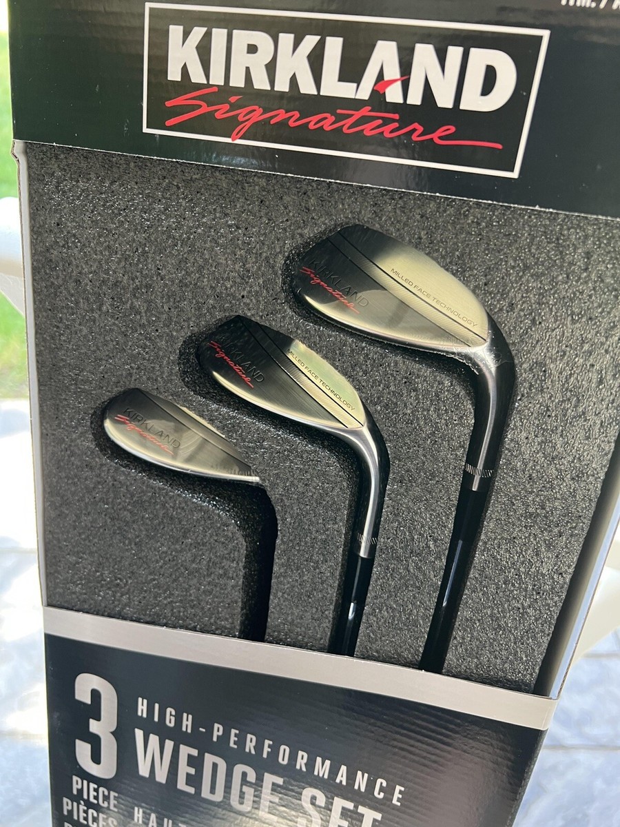 Costco Kirkland 3 Piece Golf Wedge Gen 2 Gap Sand Lob Set
