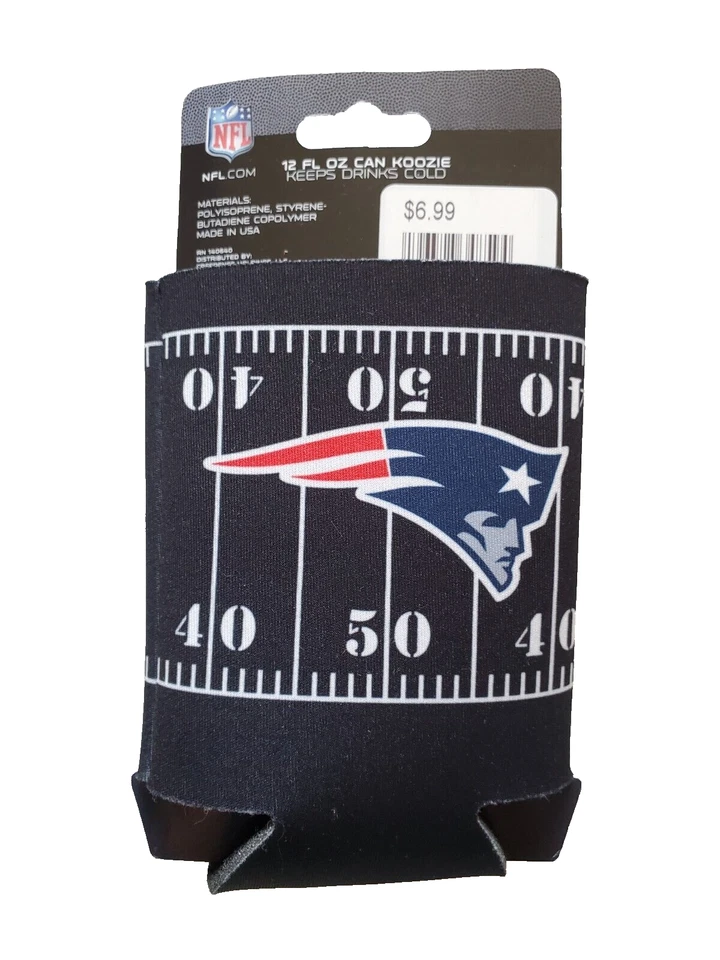 *LOT OF 4 *  2 Boston Celtics + 2 PATRIOTS 12 oz Can Coolers 2-Sided Design NWT - Image 3 of 4