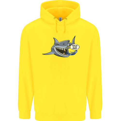 Where Are the Sharks? Scuba Diving Diver Childrens Kids Hoodie - Picture 70 of 88