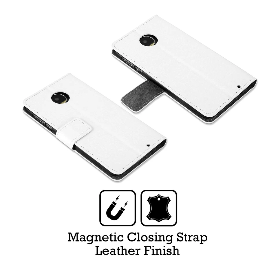 OFFICIAL TOTTENHAM HOTSPUR F.C. BADGE LEATHER BOOK CASE FOR MOTOROLA PHONES - Image 4 of 4