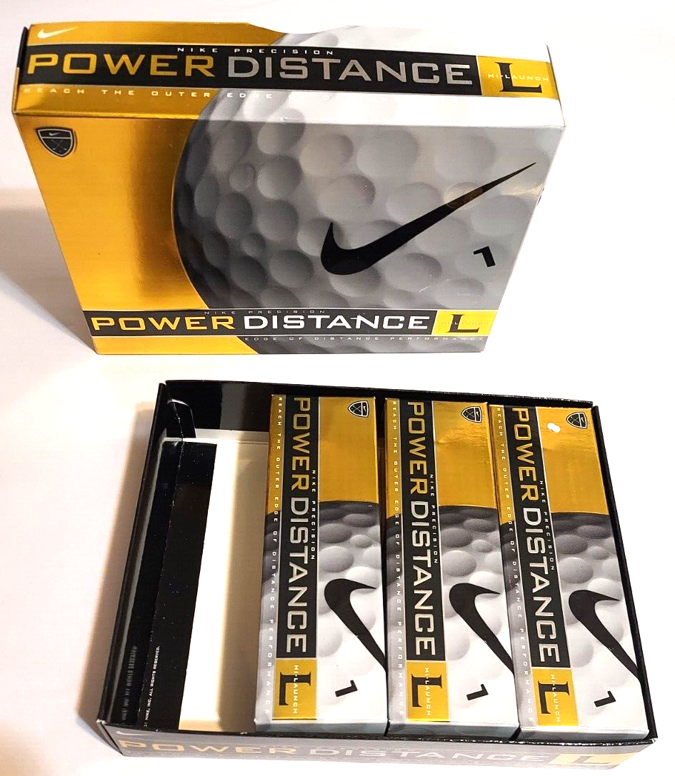 Nike Precision Power Distance Golf Balls 4 Sleeves of 3 (12 Pack) for