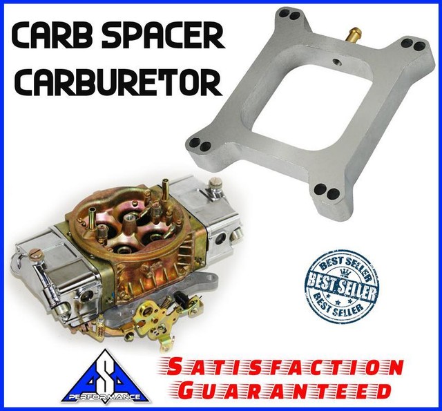 1" Aluminum Carb Spacer Carburetor Pro Series Port Fits Holley