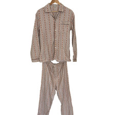 Vintage flannel pyjamas mens large / 33-36W 90s Target pants shirt