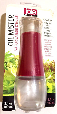OIL MISTER ~Joie MSC ~3.4 Oz.~ Crimson Red~ Contoured Styling~BPA Free~Brand New