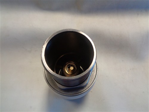 PUSH TOP UMBRELLA POP UP DRAIN BRUSHED NICKEL 4 3/8" MARINE BOAT