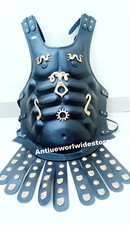 Medieval Roman Armor Spartan Costume With/Muscle Halloweens Body Jacket Set