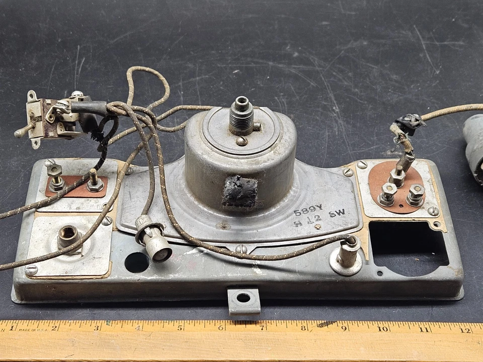 AMC RAMBLER 589Y VELOCÍMETRO ODÓMETRO CLÚSTER STEWART WARNER 722 Foto 2 de 4