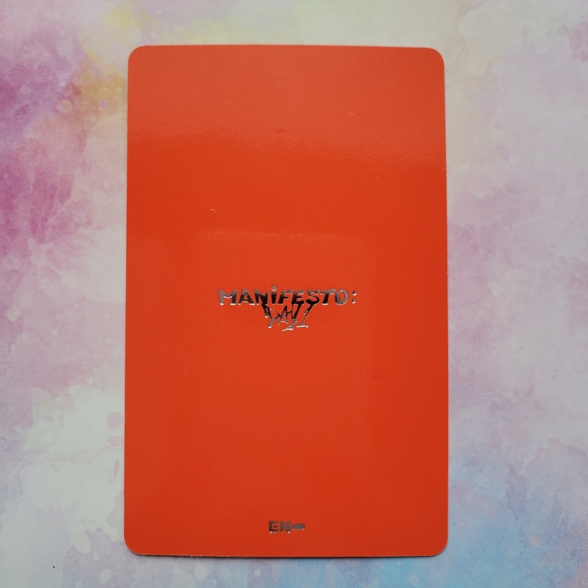ENHYPEN JAY MANIFESTO : DAY 1 Photo card Enhypen Weverse ENHYPEN JAY MANIFESTO : DAY 1 Photo card Enhypen Weverse
