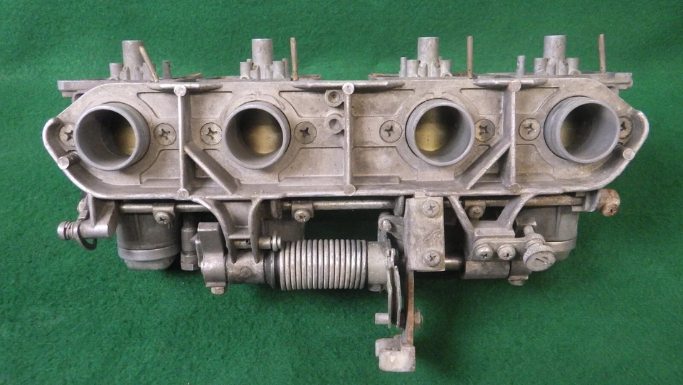 Juego de carburadores vintage Mikuni Kogyo 40 x 28 mm #2 1971 72 1973 Kawasaki Z1 Foto 4 de 4