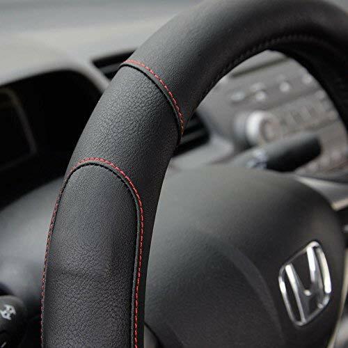 Motor Trend GripDrive Pro Synthetic Comfort Leather Grip Steering Wheel Cover... - Bild 4 von 9