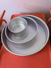Wilton Cake Pans 3 Sizes 7”, 11”, 15”