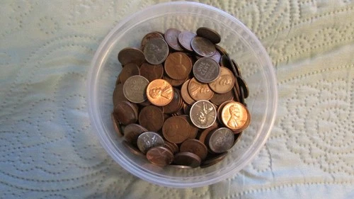 Estate Find  Lincoln Wheat Cent Penny 275+ Bulk Lot PDS Mint Marks