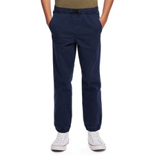 NEW Gap Kids Boys Stretch Twill Jogger -Size 8 and 10 - Tan or Navy Blue