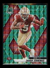 2025 Panini Mosaic #142 Jauan Jennings Mosaic Green