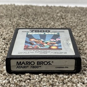 Mario Bros Atari 7800 Game Cartridge TESTED and WORKING!