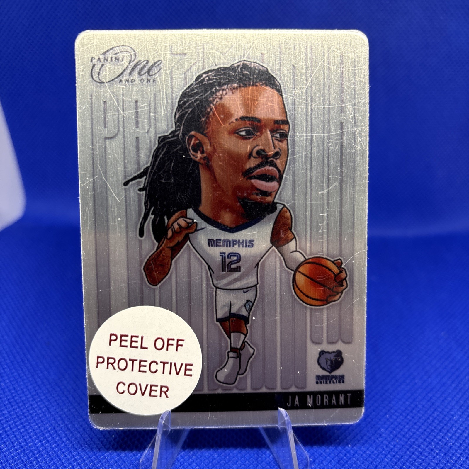 2024-25 Panini One And One - Prizmania Ja Morant #1 Grizzlies 