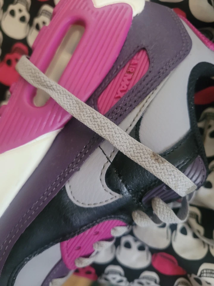 Zapato Nike Air para niños HF6358-003 jóvenes 6,5 años para mujer 8 púrpura SIN CAJA Foto 3 de 4