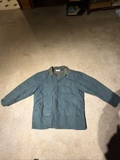 Vintage LL Bean Chore Work Jacket Farm Ranch Corduroy Olive Green HTF Jacket