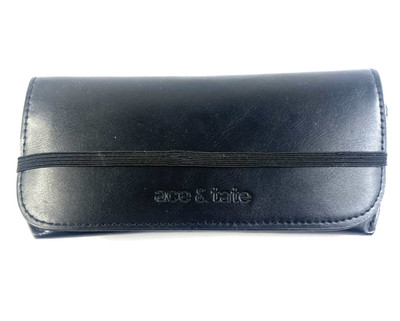ACE & TATE Unisex Brillenetui Tasche Brillen Etui Case Schwarz v. Händler