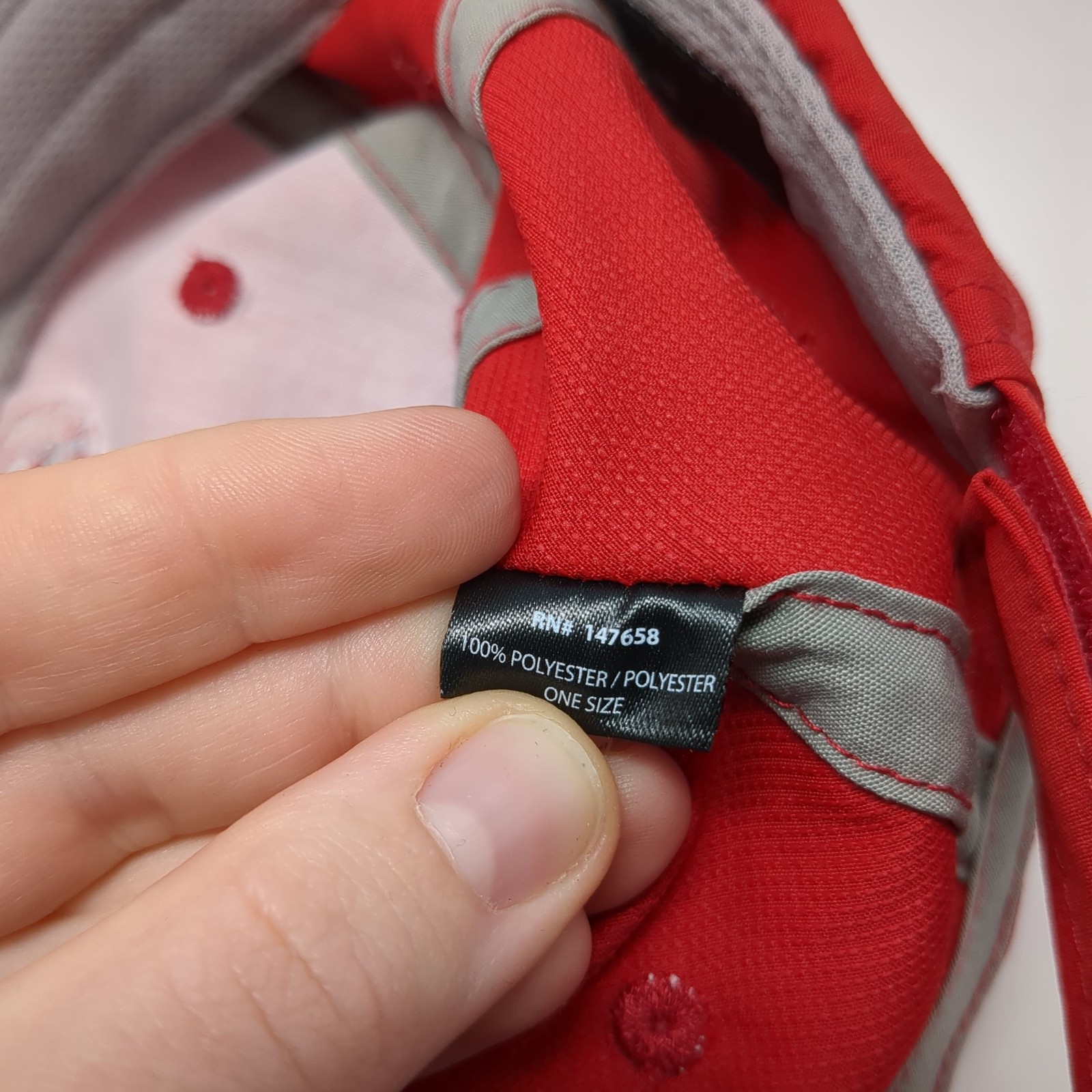 Bighorn Strapback Hat Solid Red One Size Adjustab… - image 10