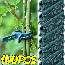 LARGE PLANT & GARDEN CLIPS Support Tomato Vegetable Trellis Twine Ties