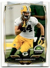 2014 Topps #PP-141 Jared Abbrederis Power Players Green Bay Packers