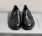 Perry Ellis Portfolio UltraFoam Men's 13M Black Leather Square Toe Monk Strap — photo 1