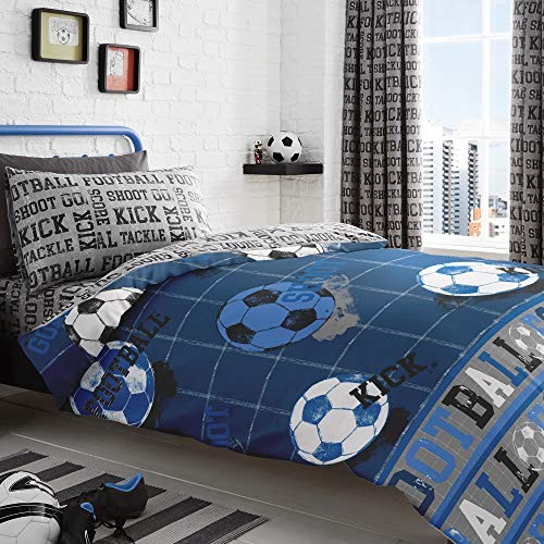 Bedlam Set, Cotton, Blue, Single, W135cm x  Assorted sizes , colors 