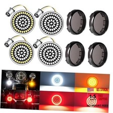 New 1157 LED Turn Signals Super Bright 60 LED Front Rear Lights Lens Kit