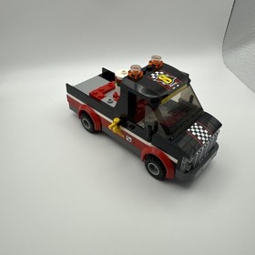 LEGO 60084 City Racing Bike Transporter 99% Minifigures Truck Motorcycles Trophy
