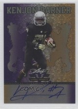2013 Leaf Valiant Purple 7/25 Kenjon Barner #BA-KB1 Auto 0a7