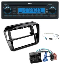 VDO AUX MP3 1DIN CD USB Car Stereo for Seat Mii Skoda CitiGo 2020-2021 Piano Blac