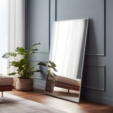 NeuType Full Length Mirror Hanging or Leaning Against Wall, Large Rectangle Bedr