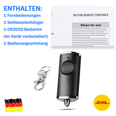 1 Stück Garagentor Handsender für Hörmann HSE1-868-BS HSE2 HSE4 HS1 HS4 BS-Serie
