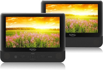 XORO HSD 9912 - Tragbarer DVD-Player - Wand-montiert - Schwarz 22,9 cm (9 Zoll)
