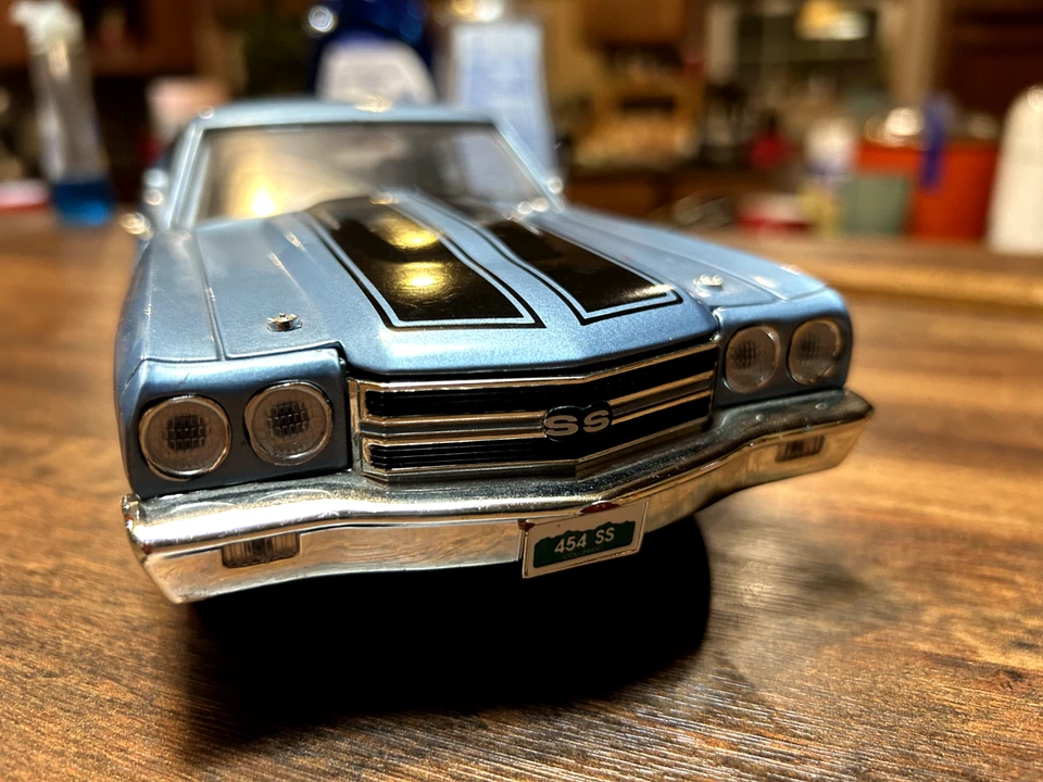 1/18 ERTL American Muscle 1970 Chevrolet Chevelle SS454 LS6 Diecast. - Image 4 of 4