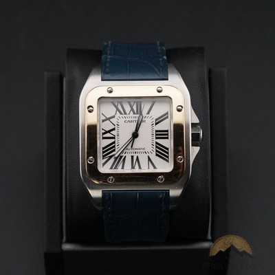 Cartier Santos 100 XL Ref. 2656 Two-Tone Automatic Full Set