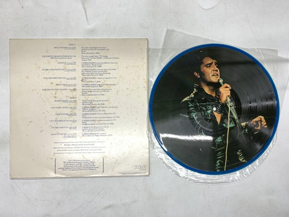 Elvis Presley Volume 3 US LP [60914ER] - Image 2 of 2