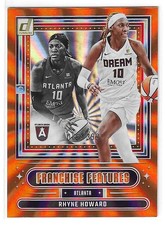 2025 Panini Donruss WNBA - Rhyne Howard Franchise Features  Orange Laser /399 #4