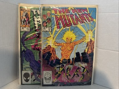 New Mutants Lot 12 14 16 19 KEY 1st Appearance Magik Illyana Rasputin Dj