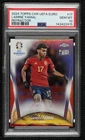 2024 Topps Chrome UEFA Euro National Debut Refractor Lamine Yamal PSA 10 GEM MT