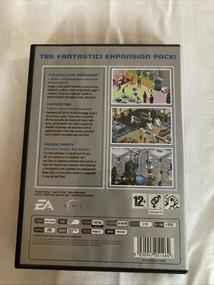 Pc Cd-room The Sims:Cuccioli Che Passione. Superstar. House Party Expansion Pack - Immagine 4 di 4