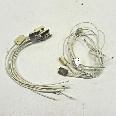 FIBER OPTIC LIGHT SOURCE LIGHT SOCKET PIG TAIL CABLE LIGHTING COMPONENTS NEW LOT