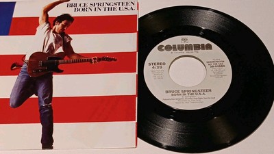 Bruce Springsteen, Born In The U.S.A,  7'' SUPER RARE PROMO, ORIG PS - NEAR MINT!