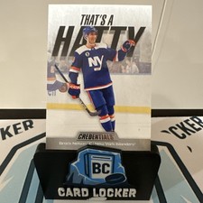 24-25 2024-25 Credentials Brock Nelson That's a Hatty #TH-BN Islanders