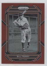 2023 Panini Prizm Red Prizm 136/199 Bill Terry #185 HOF 1g1o