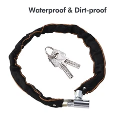 Heavy Duty Motorcycle Bike Bicycle Anti-theft Chain Lock Padlock Security****